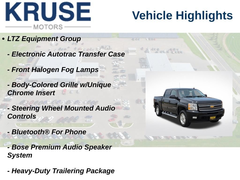 Used 2013 Chevrolet Silverado 1500 LTZ w/ Suspension Package, Off-Road AWD/4WD image 26
