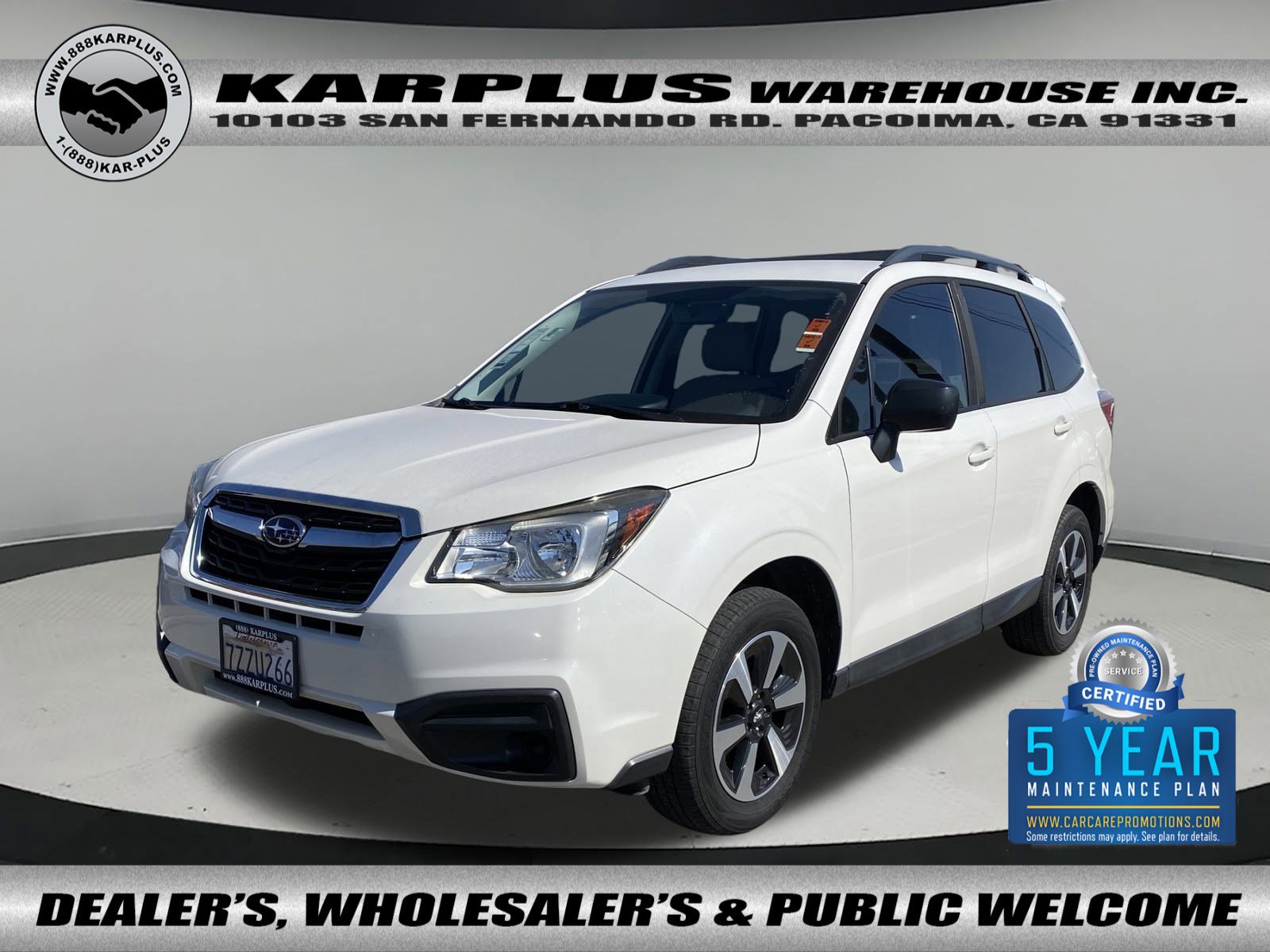 Used 2017 Subaru Forester 2.5i w/ Popular Package #2A
