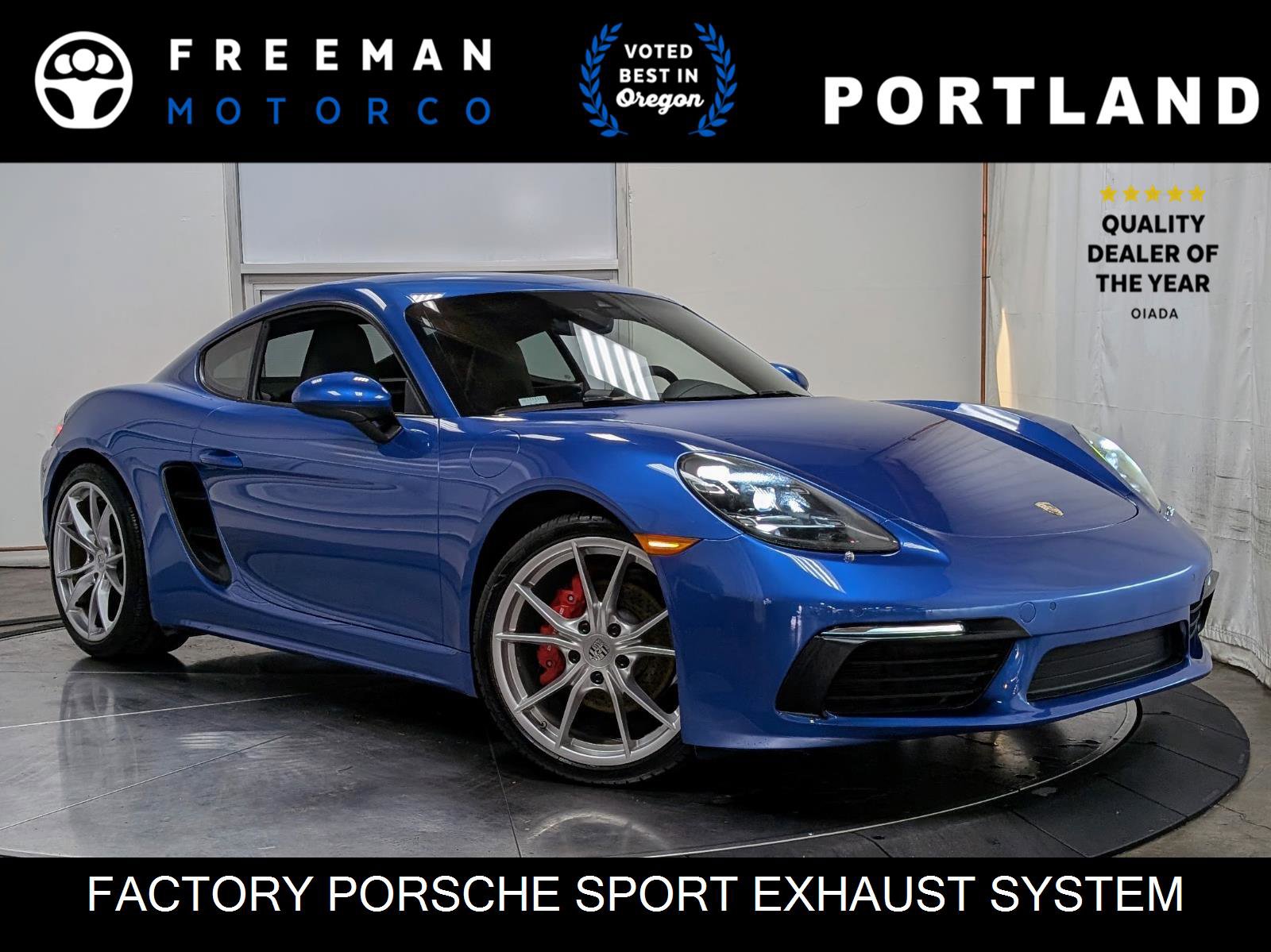 Used 2018 Porsche 718 Cayman S