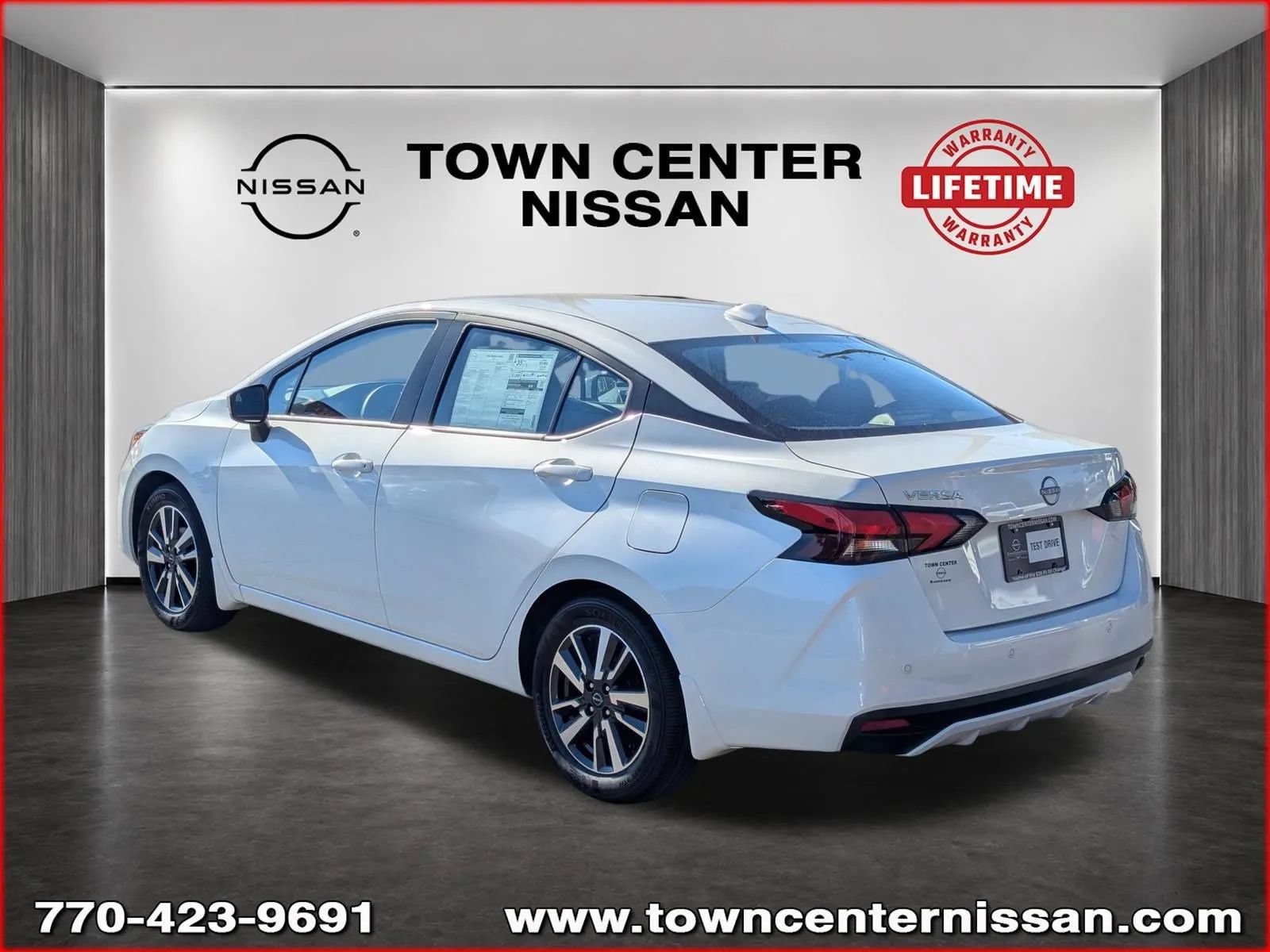 New 2025 Nissan Versa SV w/ Trunk Package FWD image 6