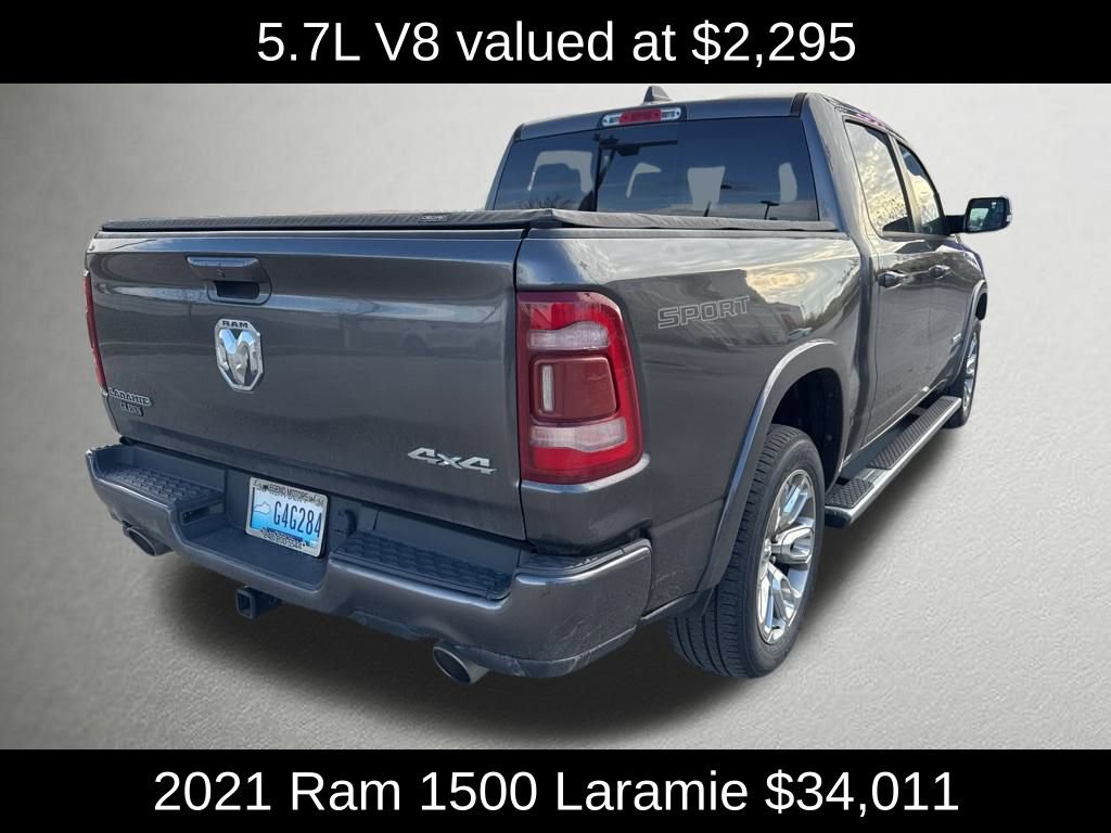 Used 2021 RAM 1500 Laramie w/ Sport Appearance Package image 3