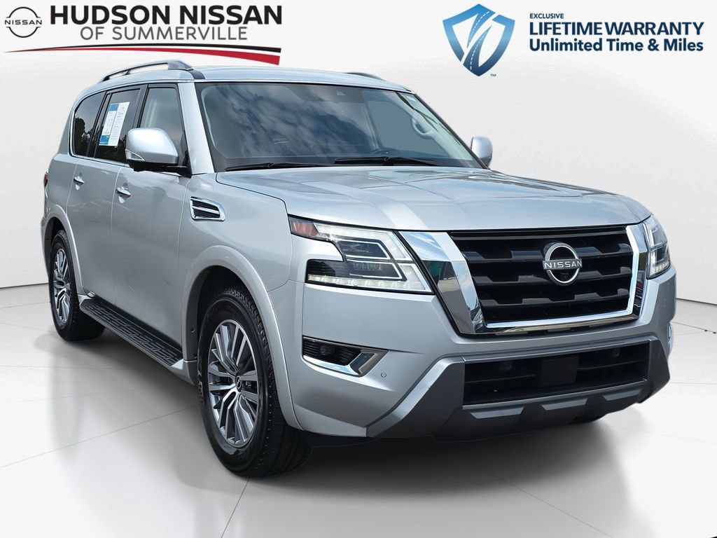 Used 2023 Nissan Armada SL w/ Captain's Chairs Package