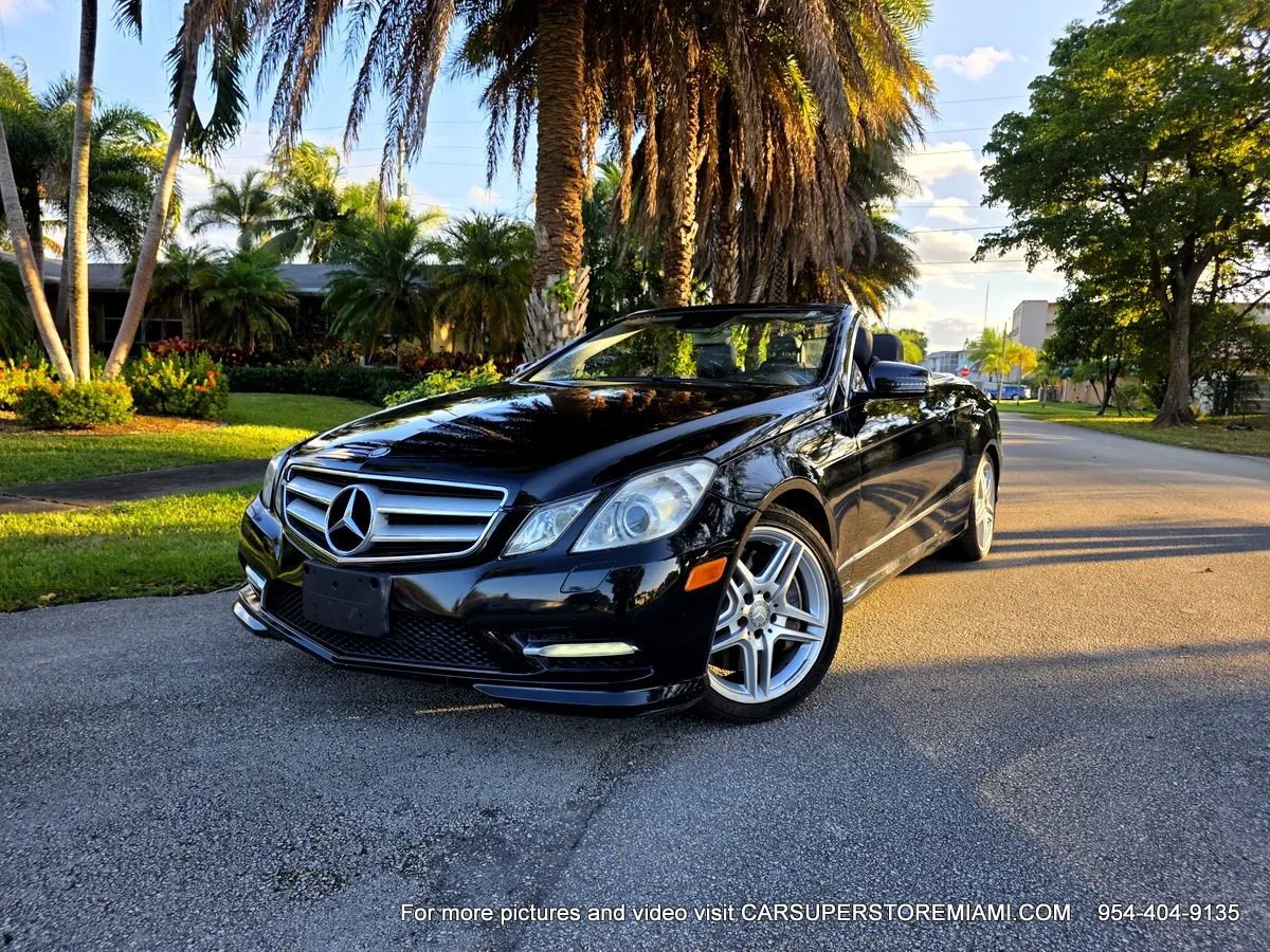 Used 2013 Mercedes-Benz E 550 Cabriolet w/ Premium 2 Pkg image 11
