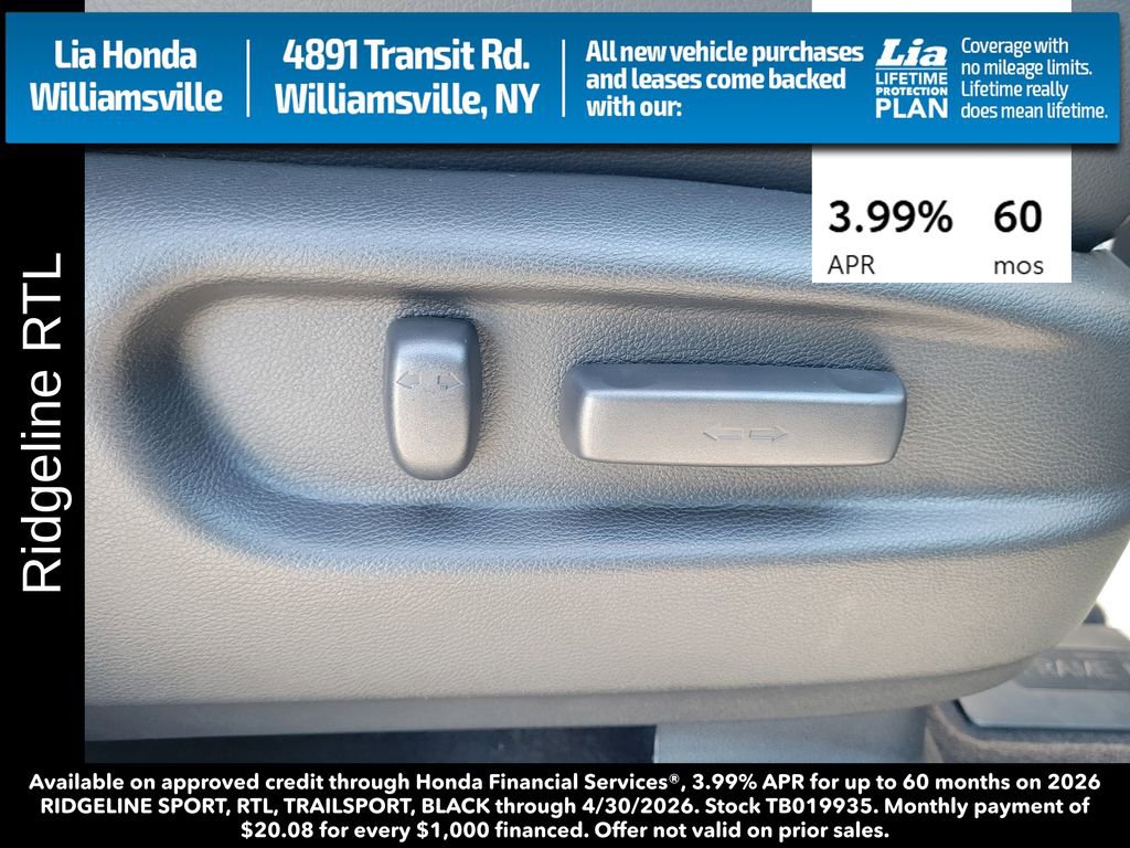 New 2026 Honda Ridgeline RTL image 34
