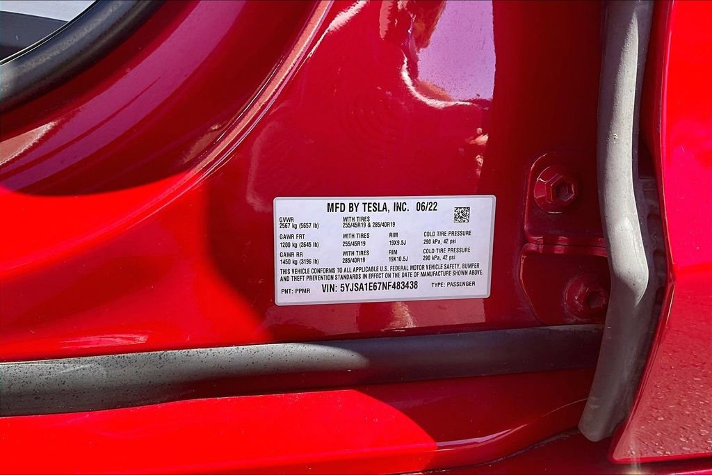 Used 2022 Tesla Model S Plaid image 19