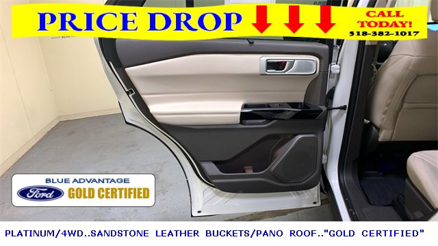 Certified 2022 Ford Explorer Platinum w/ Equipment Group 601A image 28
