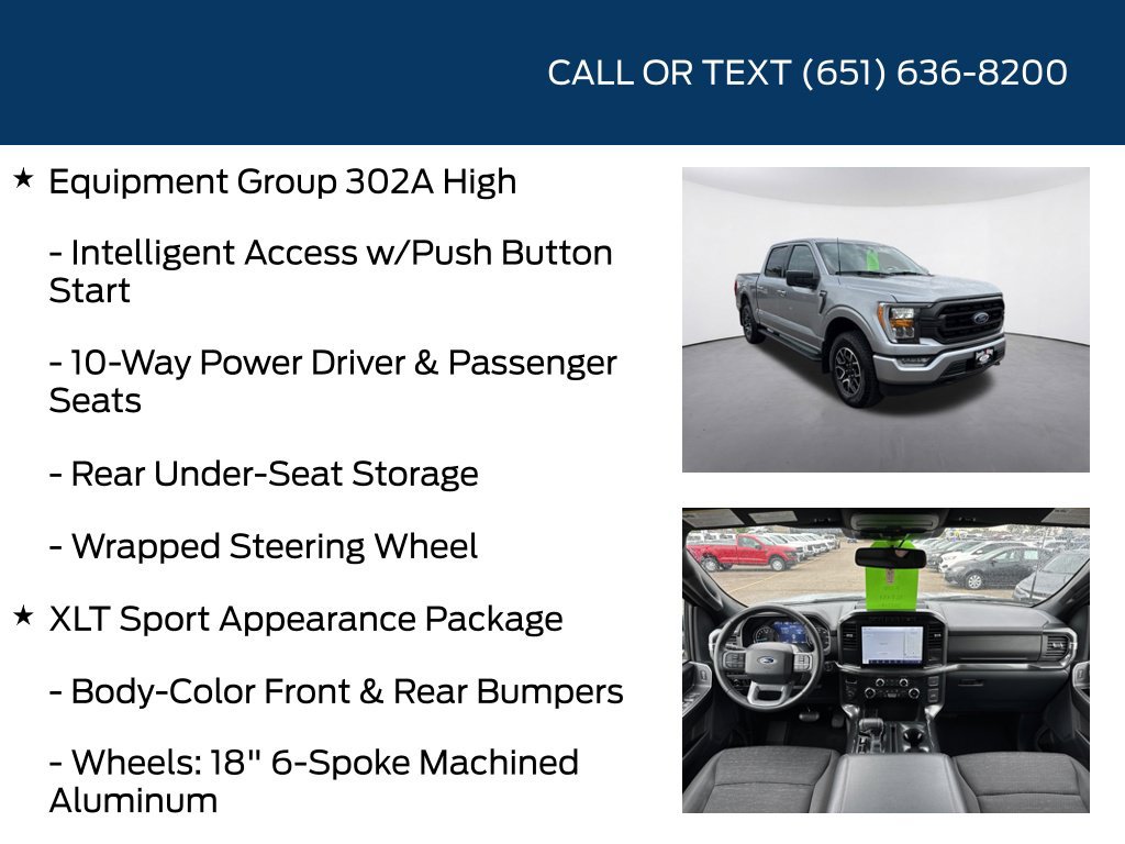 Used 2023 Ford F150 XLT w/ Equipment Group 302A High AWD/4WD image 15