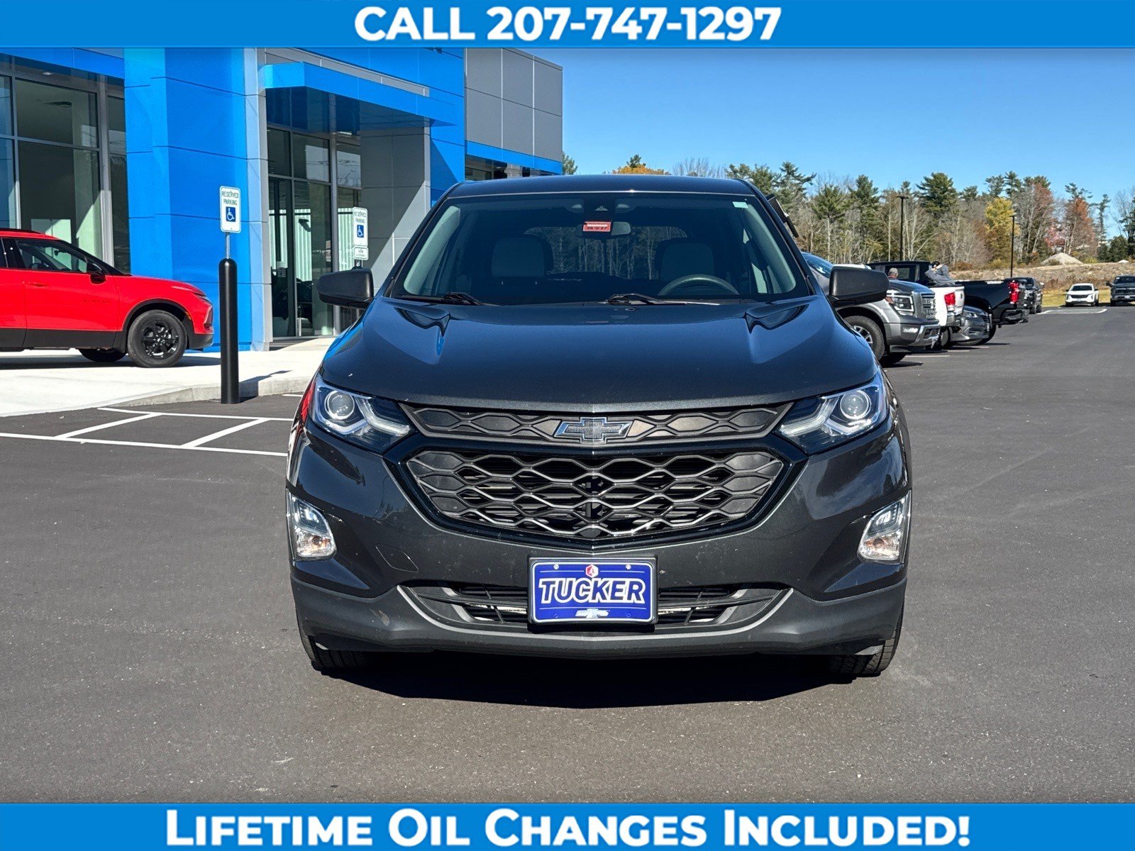 Used 2021 Chevrolet Equinox LS w/ LPO, Blackout Package AWD/4WD image 2