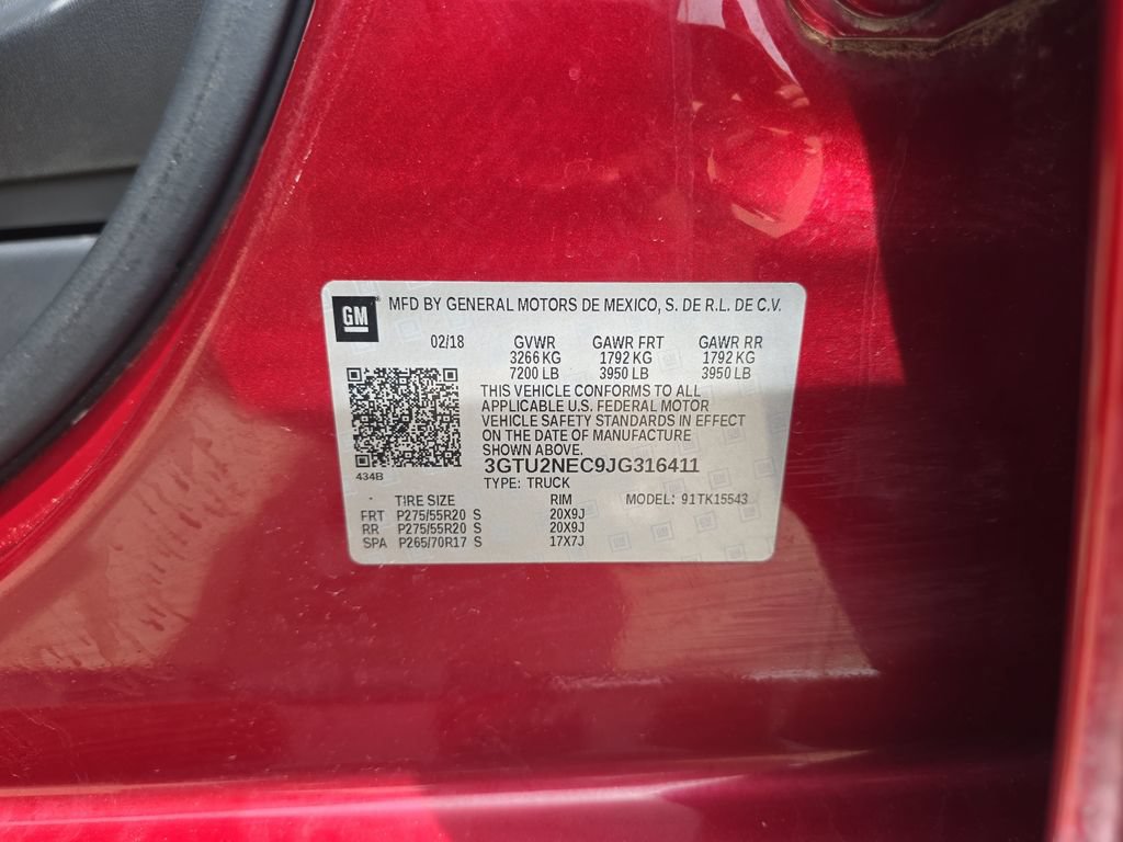 Used 2018 GMC Sierra 1500 SLT AWD/4WD image 34