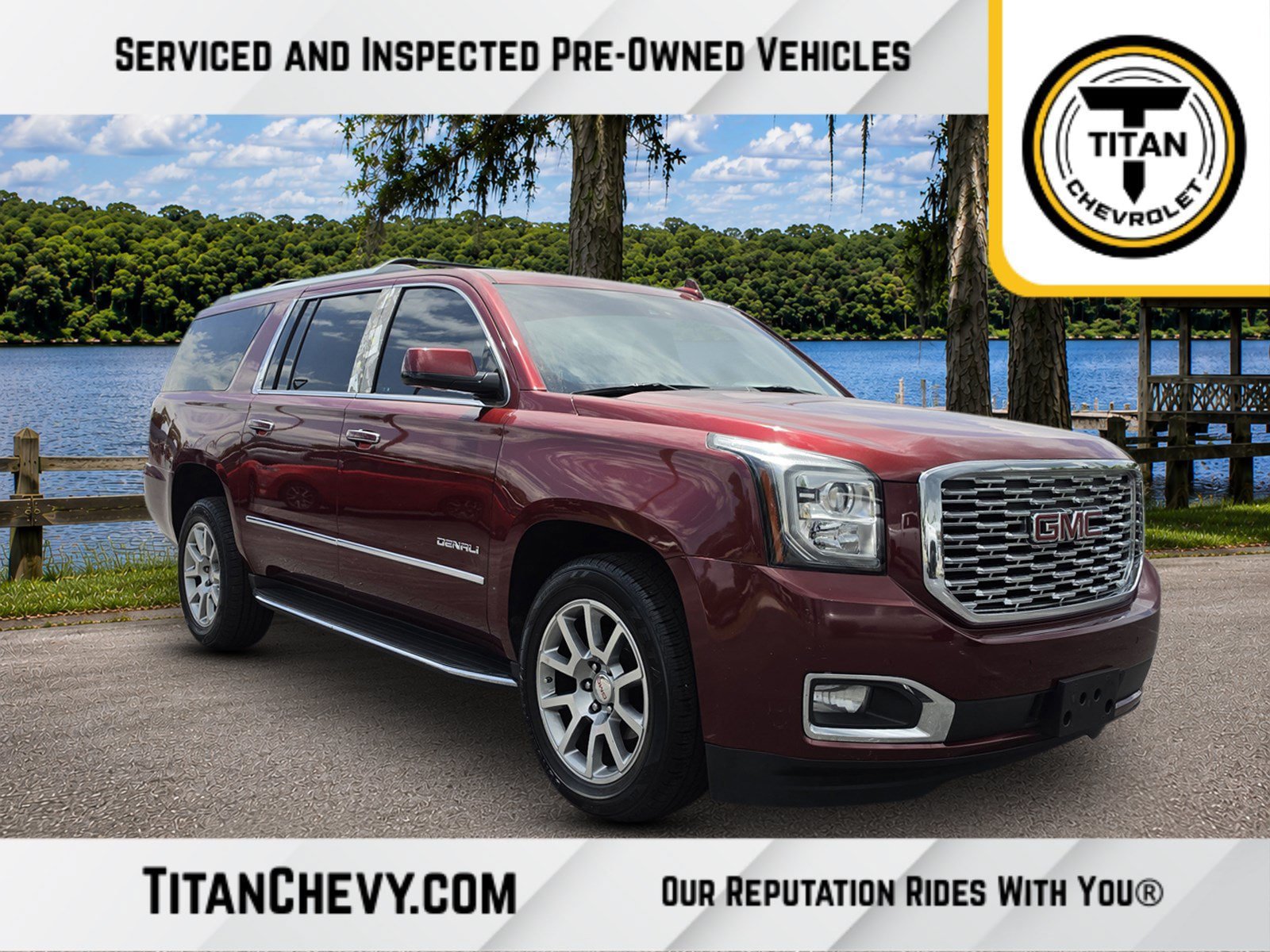 Used 2020 GMC Yukon XL Denali RWD image 1
