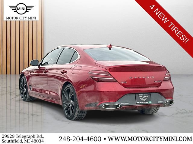Used 2022 Genesis G70 3.3T w/ Sport Advanced Package image 5