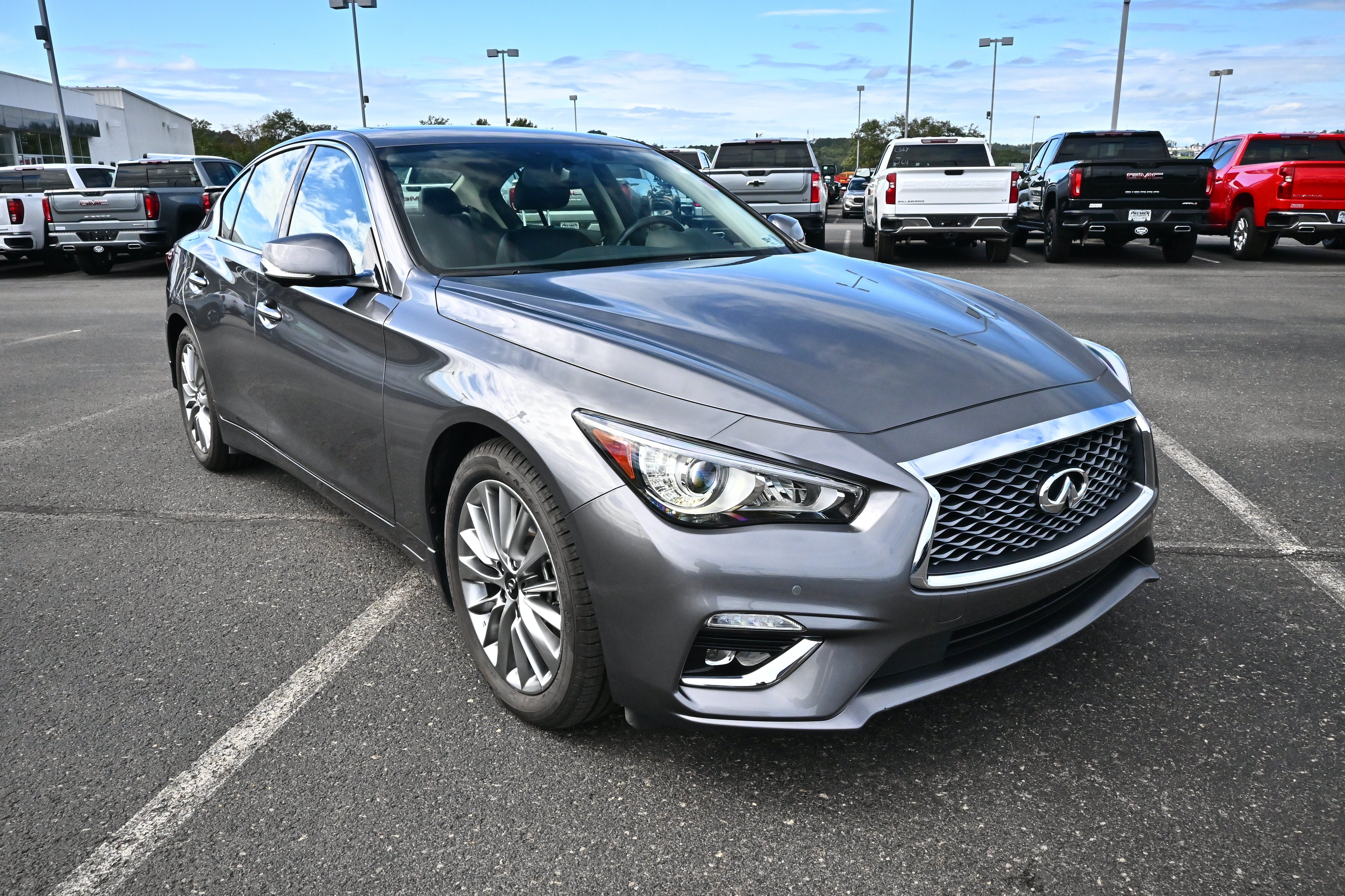Used 2023 INFINITI Q50 Luxe w/ Cargo Package AWD/4WD image 2