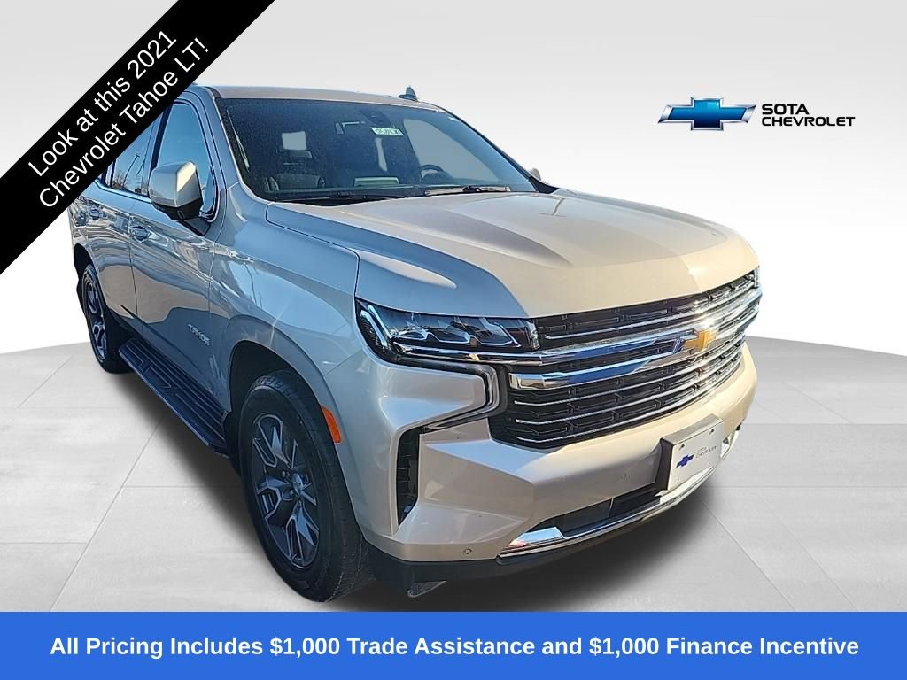 Used 2021 Chevrolet Tahoe LT w/ Luxury Package image 1