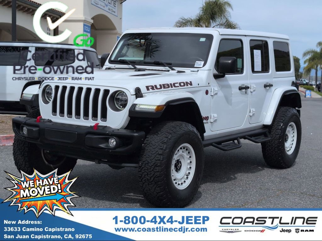 Certified 2021 Jeep Wrangler Unlimited Rubicon image 1