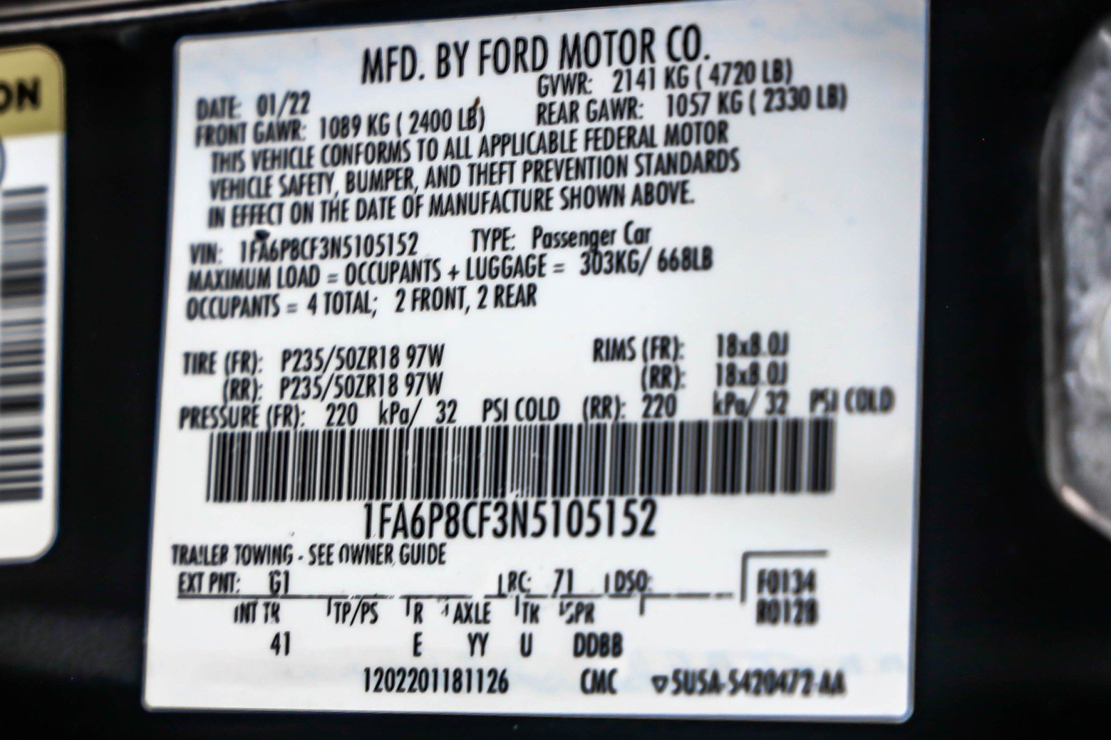 Used 2022 Ford Mustang GT Premium image 23