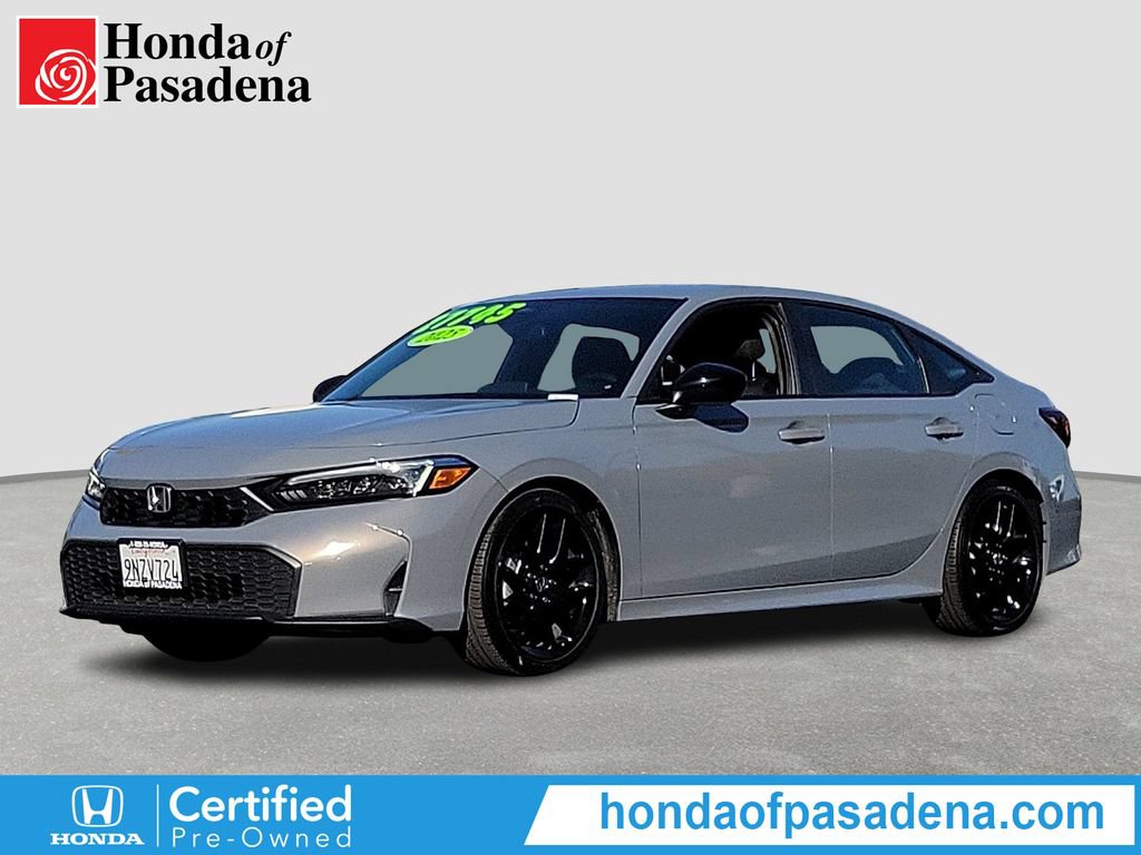 Certified 2025 Honda Civic Sport video 1