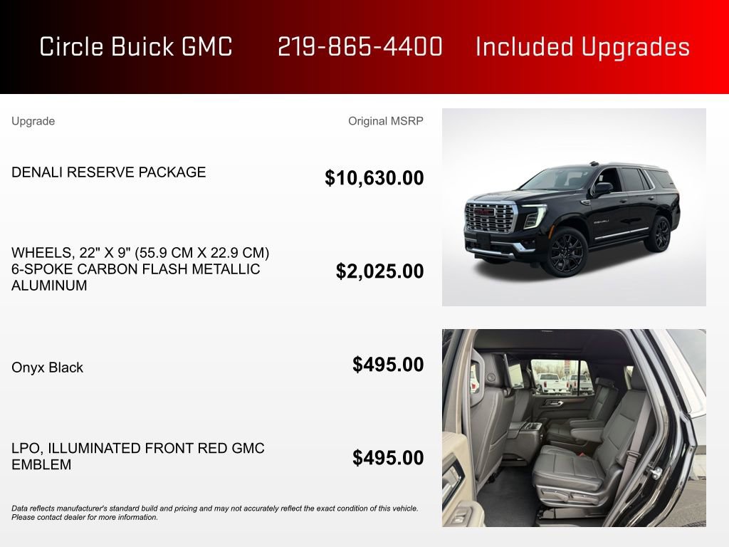 New 2026 GMC Yukon Denali w/ Denali Reserve Package image 3