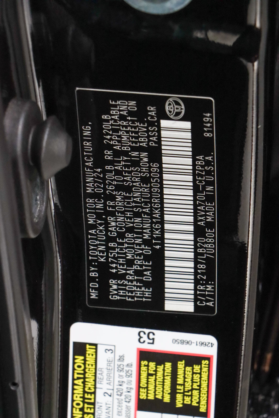 Used 2024 Toyota Camry XSE FWD image 30