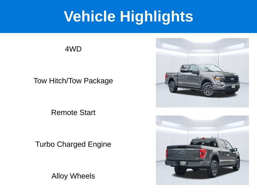 Used 2023 Ford F150 XLT w/ Equipment Group 301A Mid AWD/4WD video 2