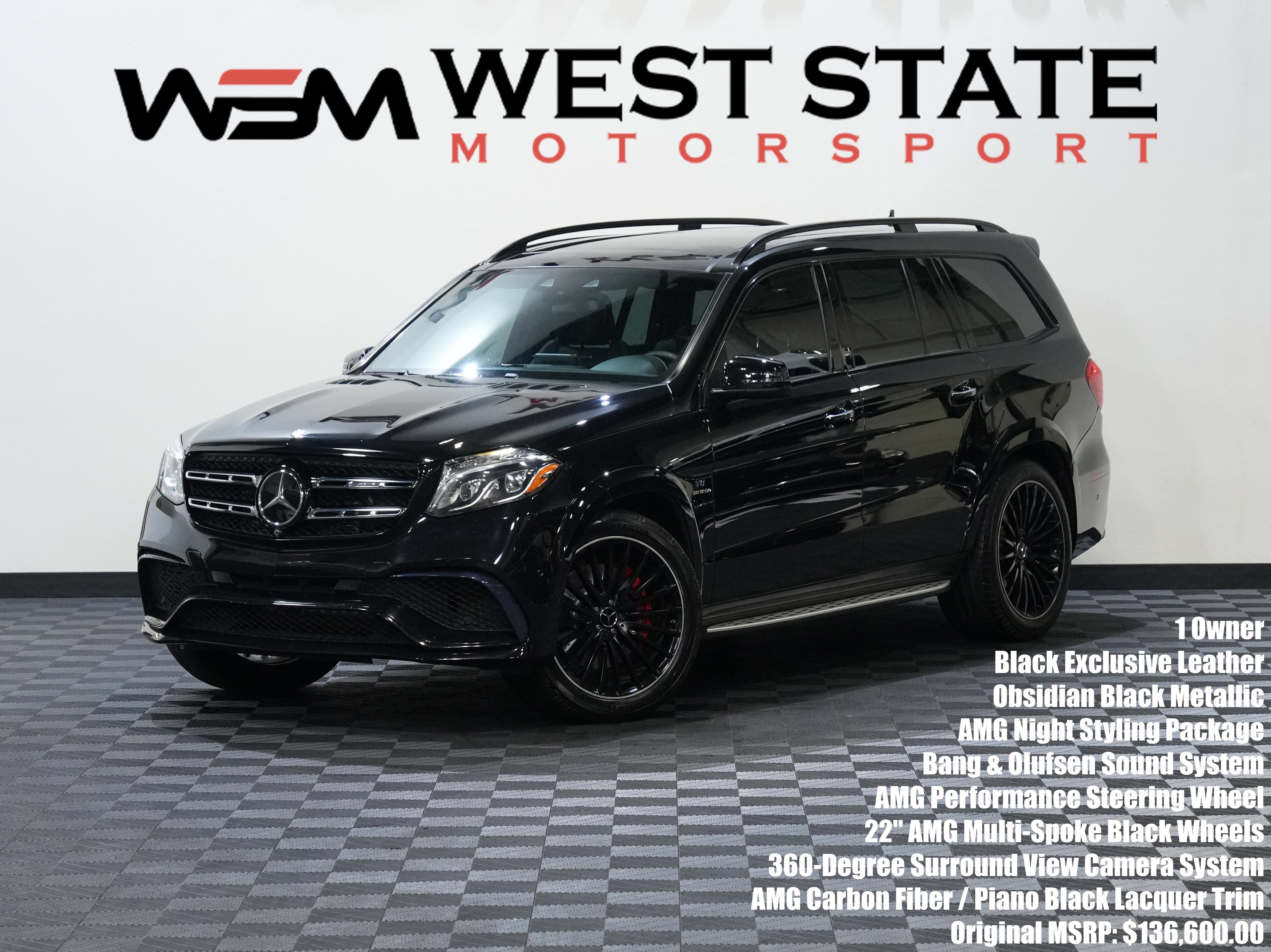 Used 2017 Mercedes-Benz GLS 63 AMG 4MATIC image 1