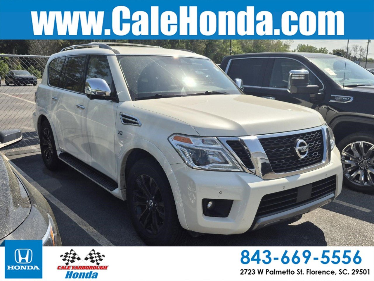 Used 2019 Nissan Armada Platinum w/ Captain's Chairs Package