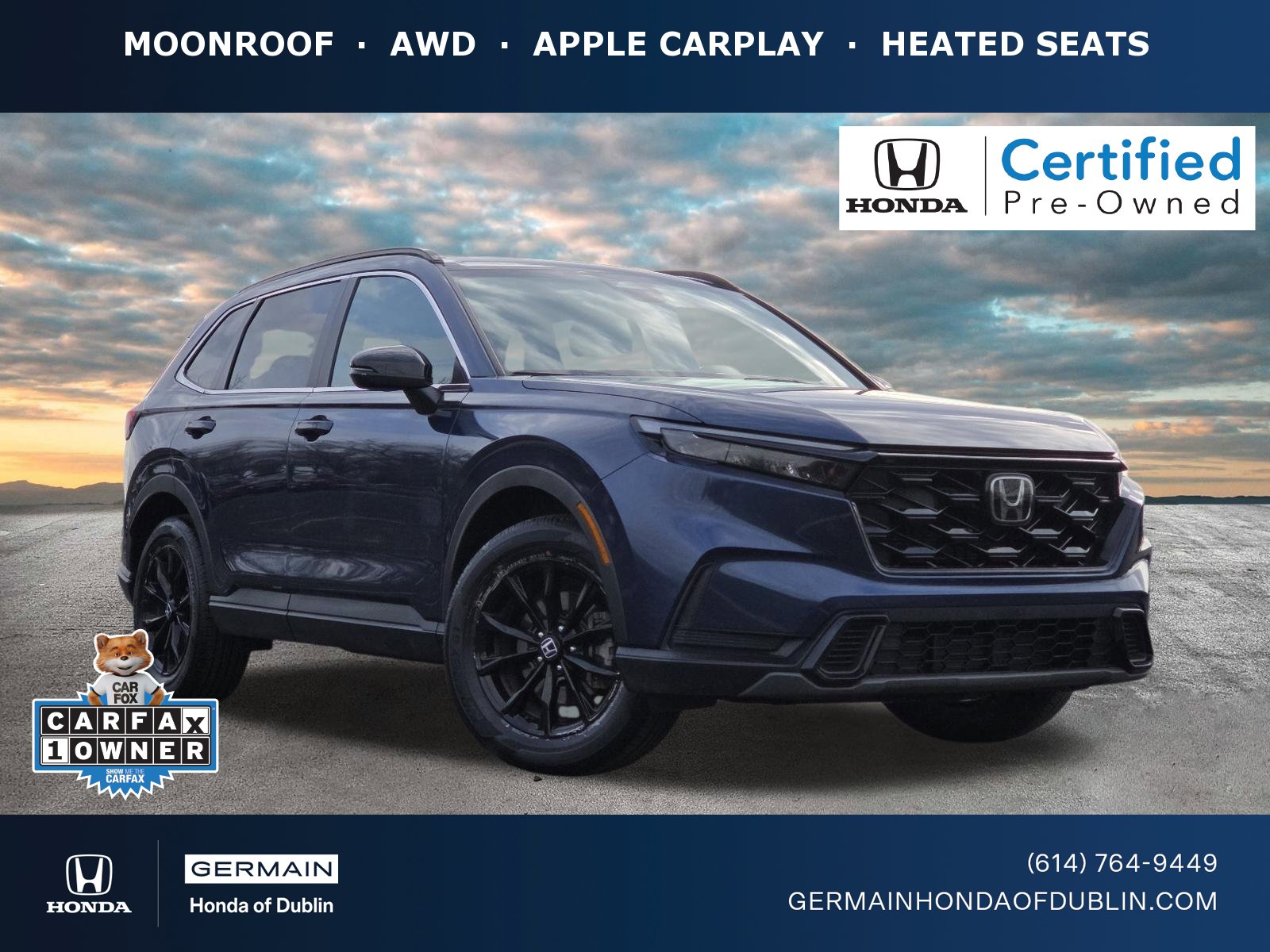 Certified 2024 Honda CR-V Sport