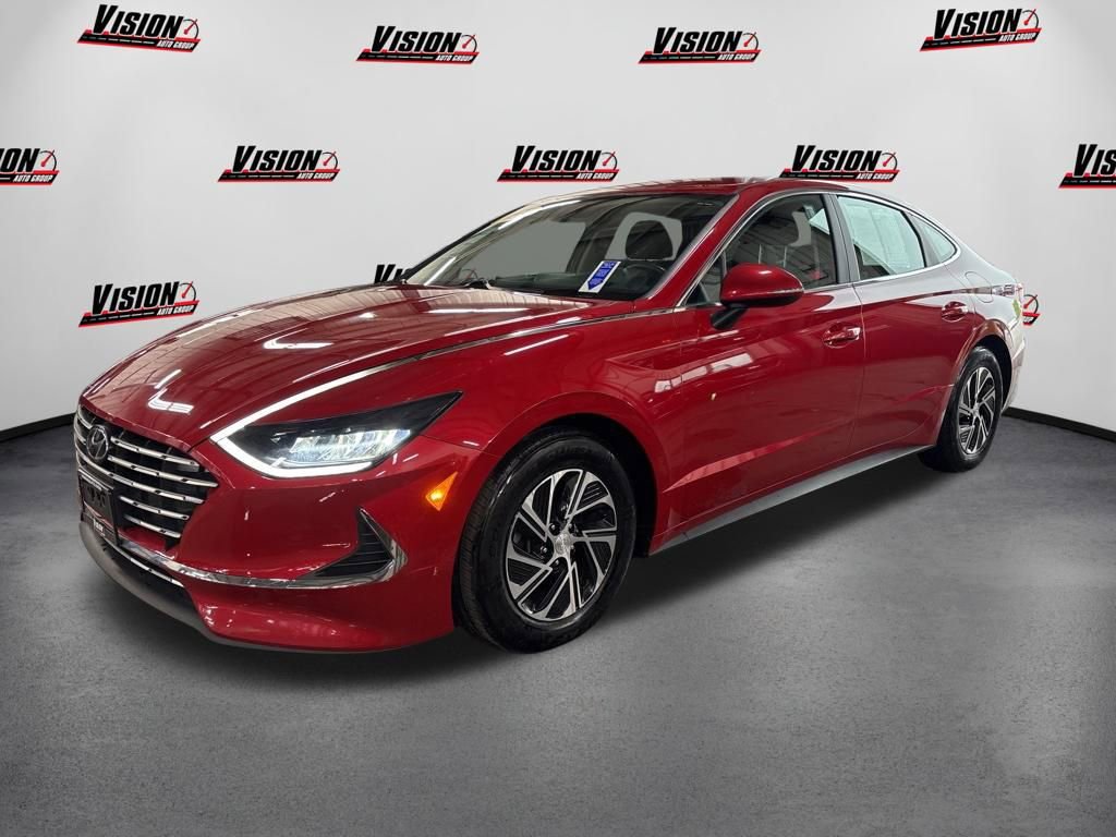 Used 2021 Hyundai Sonata Blue