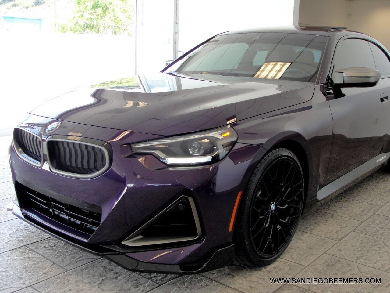 Used 2023 BMW M240i M240i M PERF+BLUE M BRAKES+DRI w/ Premium Package image 44