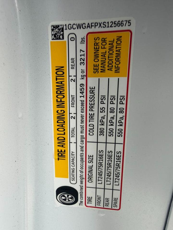 Used 2025 Chevrolet Express 2500 w/ Driver Convenience Package image 26