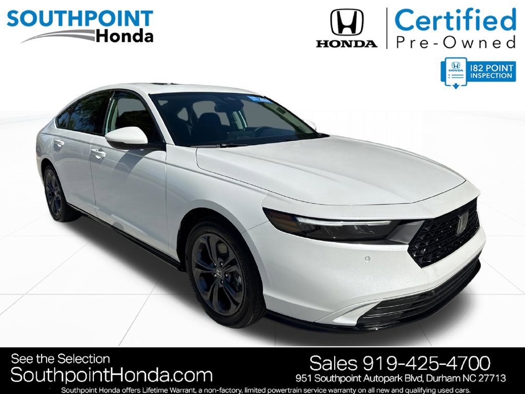 Certified 2026 Honda Accord EX-L image 1