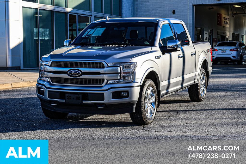 Used 2020 Ford F150 Platinum w/ Technology Package image 4