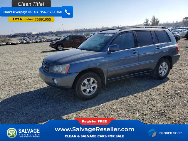 Used 2003 Toyota Highlander Limited w/ Leather Trim Pkg image 1