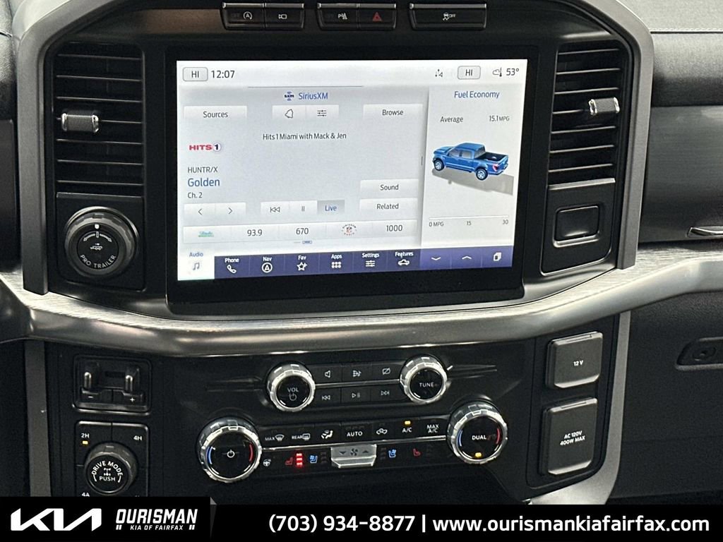 Used 2023 Ford F150 Lariat w/ Equipment Group 502A High image 9