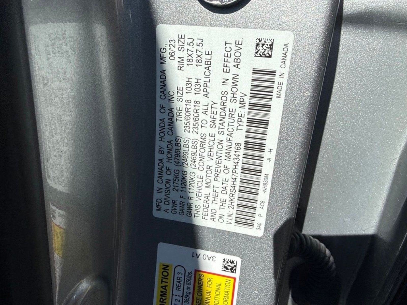Used 2023 Honda CR-V EX image 8