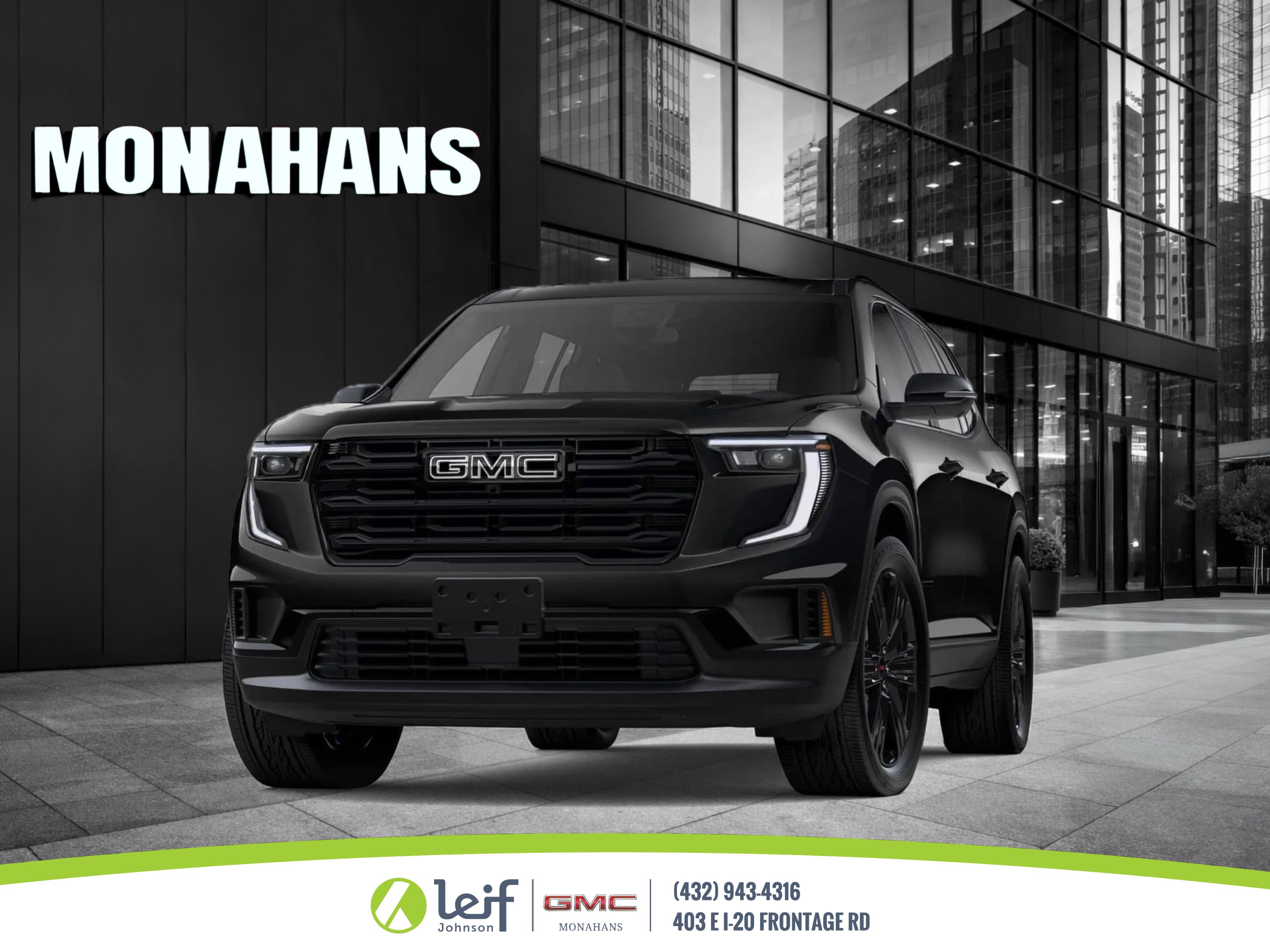 New 2026 GMC Acadia Elevation w/ Black Edition image 1