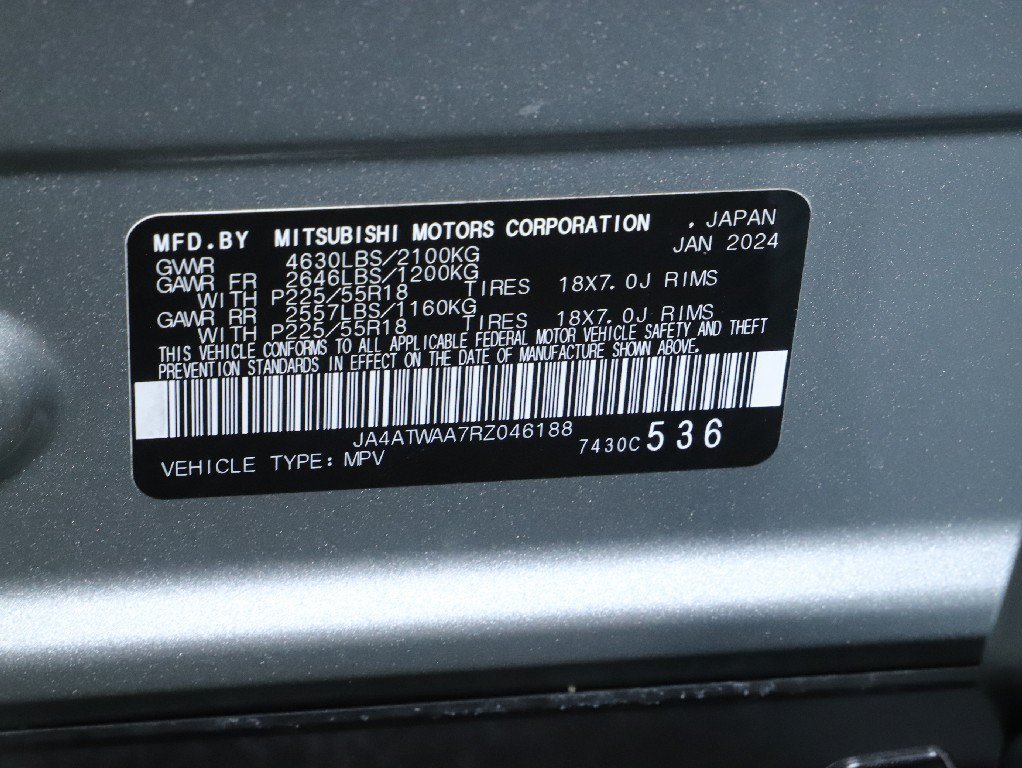 Used 2024 Mitsubishi Eclipse Cross SE AWD/4WD image 20