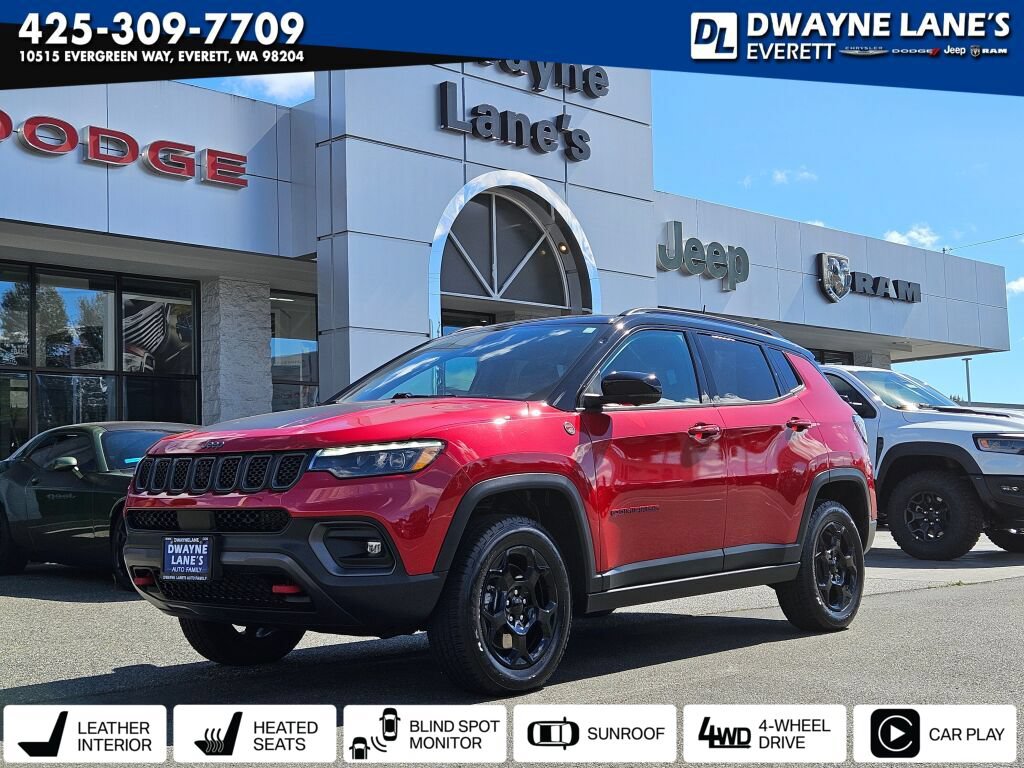Used 2023 Jeep Compass Trailhawk w/ Trailhawk Elite Group AWD/4WD image 1