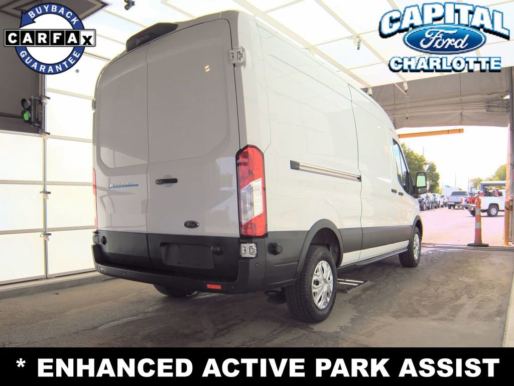 Used 2022 Ford E-Transit Medium Roof w/ Load Area Protection Package RWD image 5