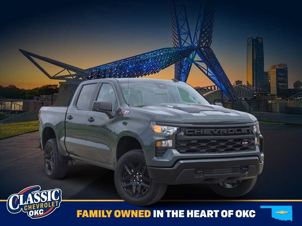 New 2026 Chevrolet Silverado 1500 Custom Trail Boss AWD/4WD image 1