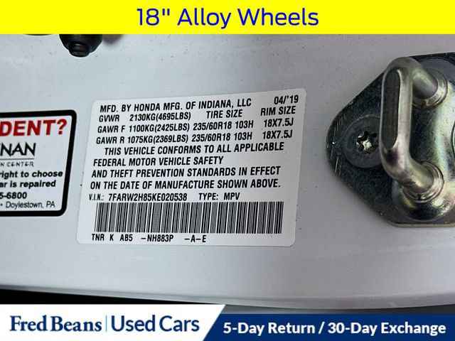 Used 2019 Honda CR-V EX-L image 36