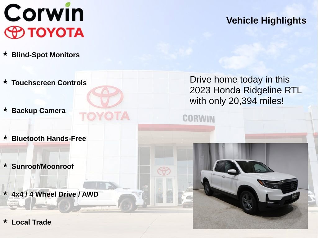 Used 2023 Honda Ridgeline RTL image 6