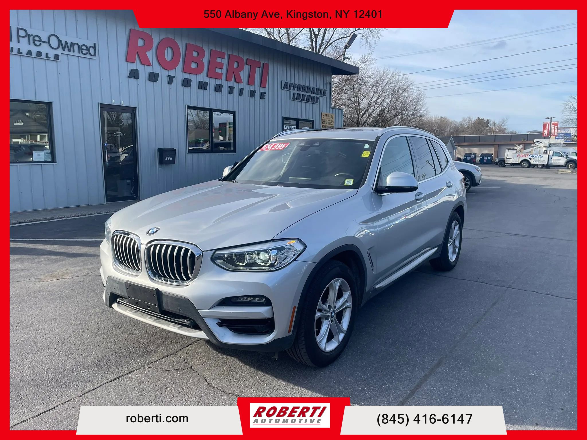 Used 2020 BMW X3 xDrive30i w/ Convenience Package AWD/4WD image 1