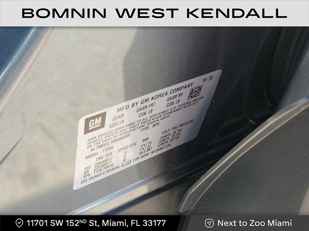 Used 2021 Chevrolet TrailBlazer ACTIV w/ Driver Confidence Package image 12