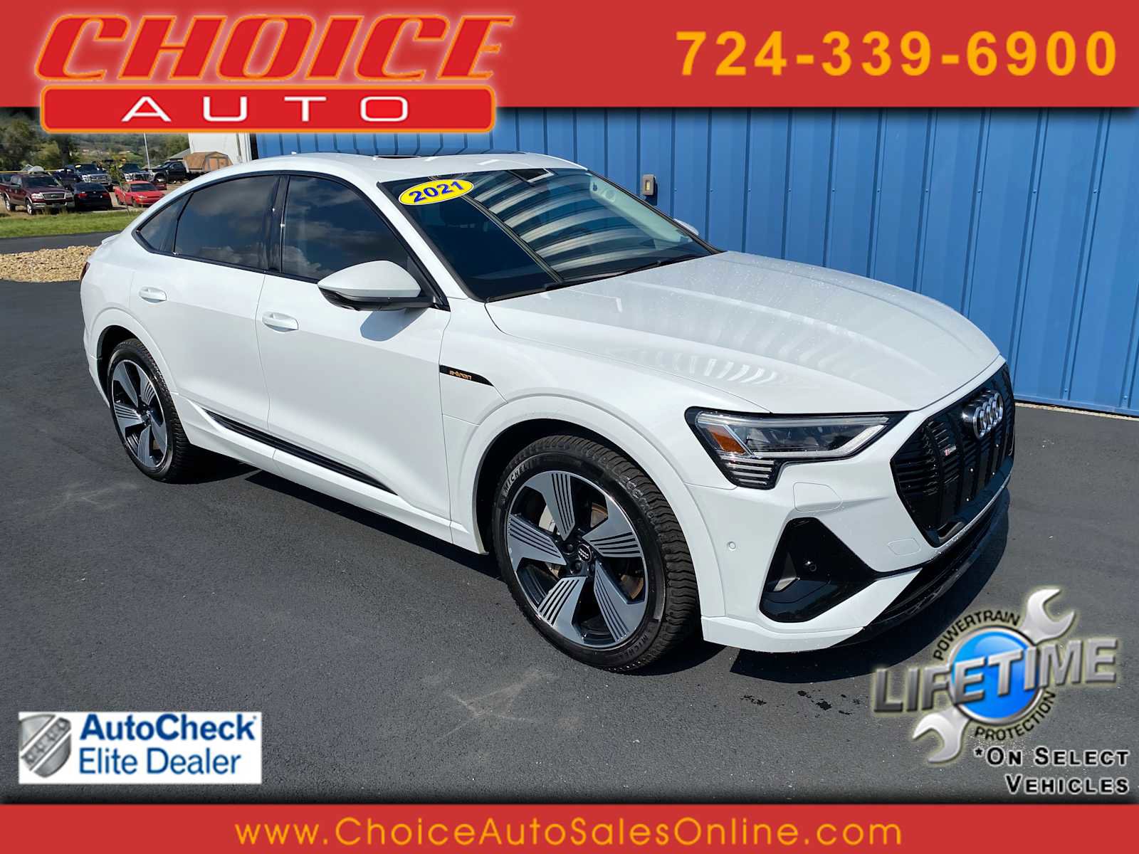 Used 2021 Audi e-tron Prestige w/ Prestige Package AWD/4WD image 1