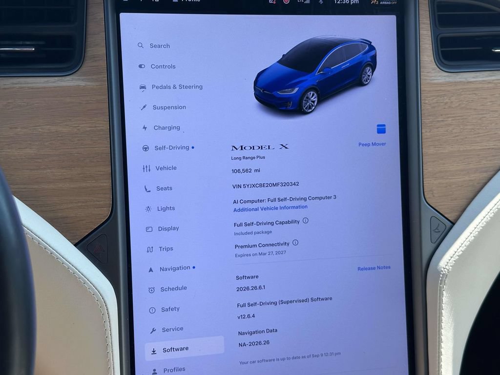 Used 2021 Tesla Model X Long Range AWD/4WD image 19