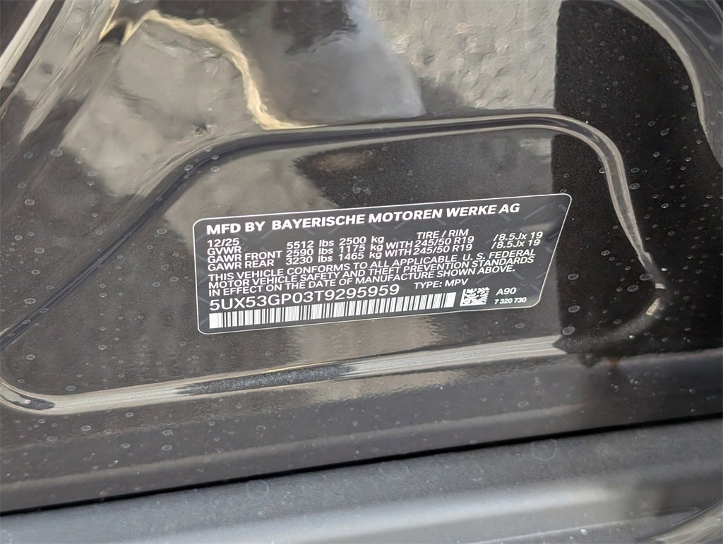 New 2026 BMW X3 xDrive30 w/ Premium Package image 33