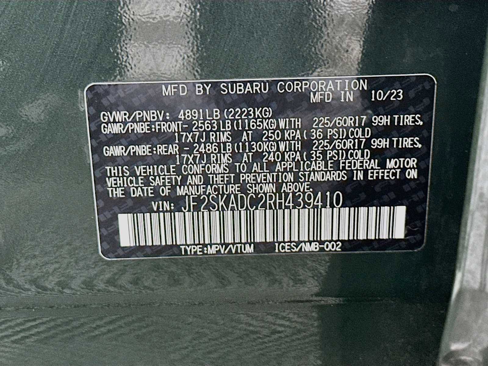 Certified 2024 Subaru Forester Premium AWD/4WD image 30