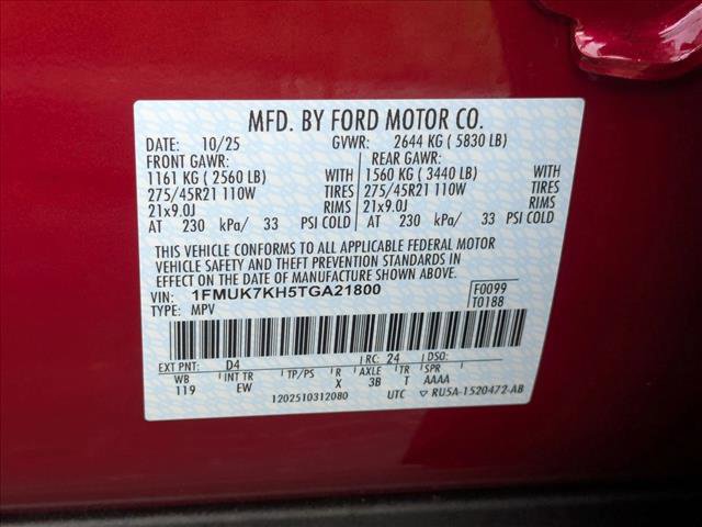 New 2026 Ford Explorer ST-Line w/ ST-Line Street Pack image 16