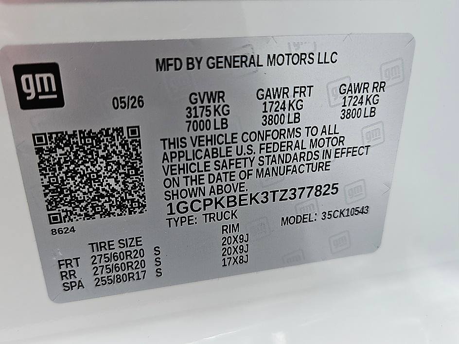 New 2026 Chevrolet Silverado 1500 Custom AWD/4WD image 21