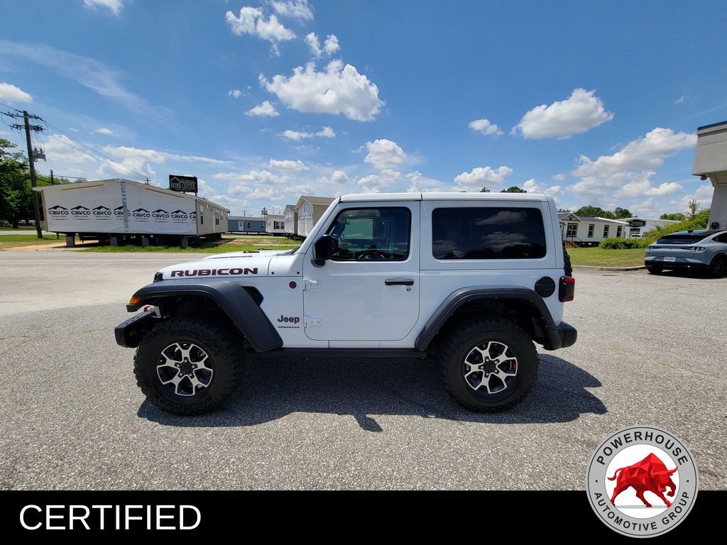 Used 2022 Jeep Wrangler Rubicon w/ Steel Bumper Group AWD/4WD image 3